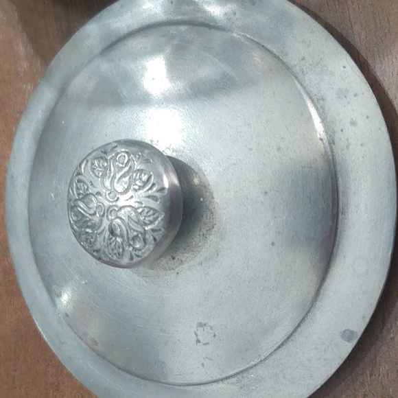 Labrazel Rose Pewter Bathroom Canister - Picture 5 of 6